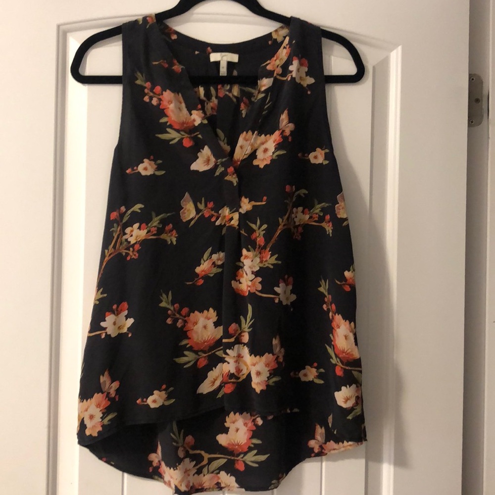 Joie floral print tank top